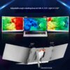 Dual screen portable monitor for laptops